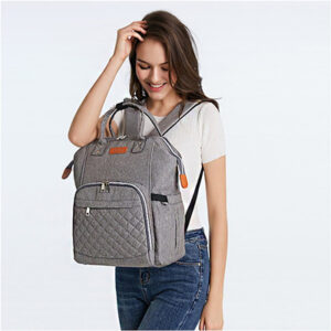 Large Capacity Travel Diaper Backpack Essentials Mummy Maternity Nappy Backpack For Baby Care Elegant Mummy Backpack